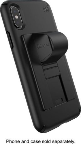  Speck - GrabTab Finger Grip/Kickstand for Mobile Phones - Black