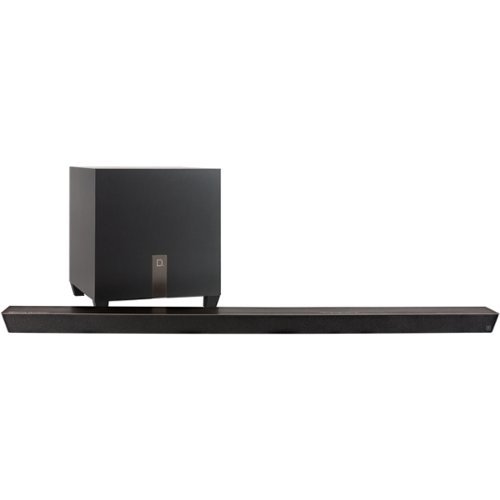  Definitive Technology - Studio Slim Series 3.1-Channel Soundbar System with 8&quot; Wireless Subwoofer and Chromecast Built-in - Black