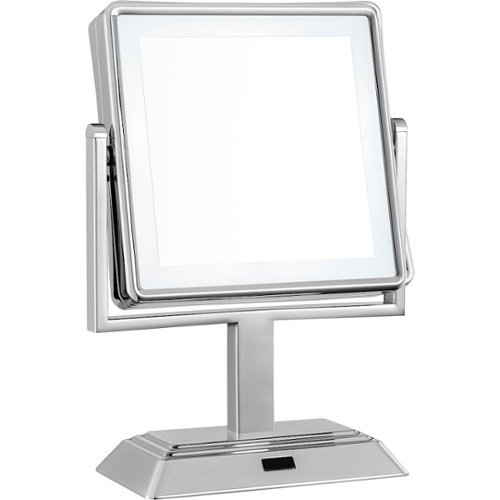  Conair - Illuminations 8.5&quot; x 8.5&quot; Sensor Touch Vanity Mirror - Satin Nickel