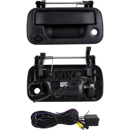 iBEAM Tailgate Handle Back-Up Camera - Black WORLDWIDE DELIVERY