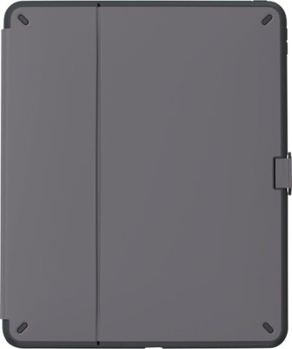 Speck - Presidio ProFolio Case for Apple® iPad® Pro 12.9"(3rd Generation) - Filigree Gray/Slate Gray-Front_Standard 