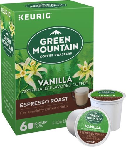  Green Mountain Coffee - Vanilla Espresso Roast Coffee K-Cup Pods (6-Pack)