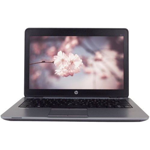HP - EliteBook 12.5" Refurbished Laptop - Intel Core i5 - 8GB Memory - 480GB Solid State Drive - Silver