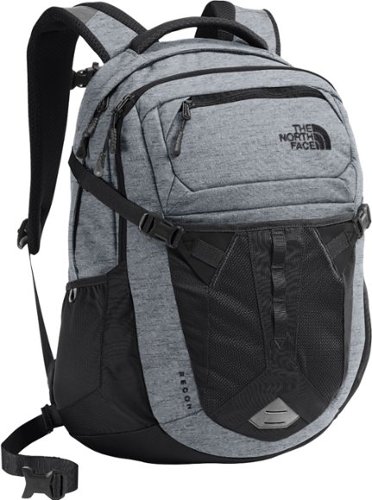 The North Face - Backpack for 15" Laptop - Mid Gray/Asphalt Gray-Front_Standard 