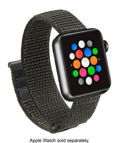  Modal™ - Active Nylon Watch Band for Apple Watch 42mm, 44mm (Series 1-8) and Apple Watch Ultra 49mm - Olive Green