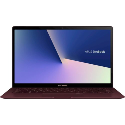 ASUS - ZenBook S UX391UA 13.3" Laptop - Intel Core i7 - 8GB Memory - 256GB Solid State Drive - Burgundy Red Glass, Burgundy Red Metal-Front_Standard 