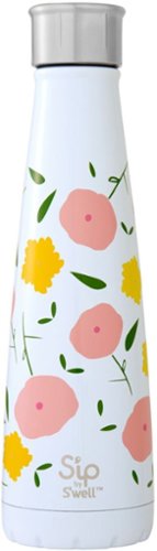 S'ip by S'well - 15-Oz. Water Bottle - Green/Pink/Silver/White/Yellow-Angle_Standard 
