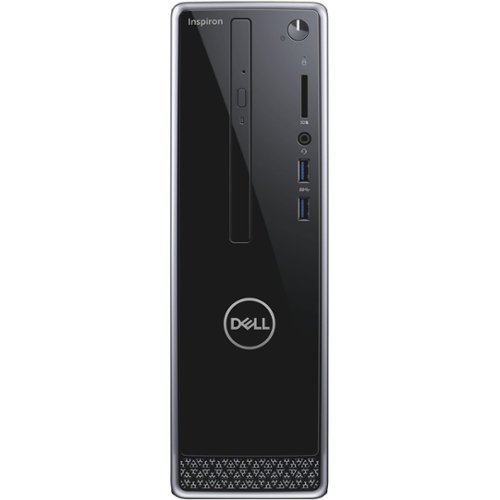 Dell - Inspiron Desktop - Intel Core i5 - 8GB Memory - 1TB Hard Drive - Black With Silver Trim-Front_Standard 