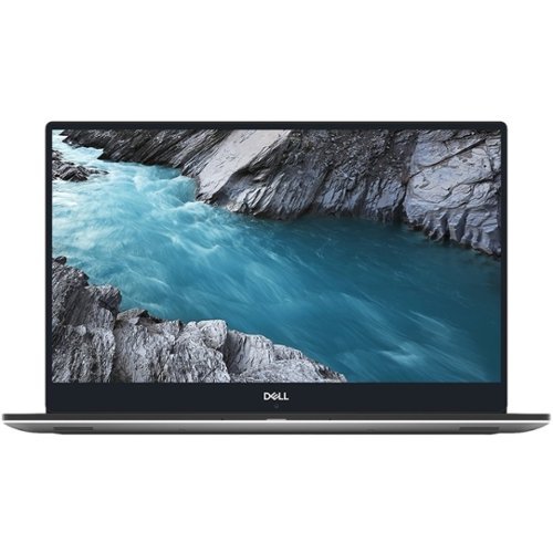 Dell - XPS 15.6" Laptop - Intel Core i7 - 16GB Memory - NVIDIA GeForce GTX 1050 Ti - 512GB Solid State Drive - Silver-Front_Standard 