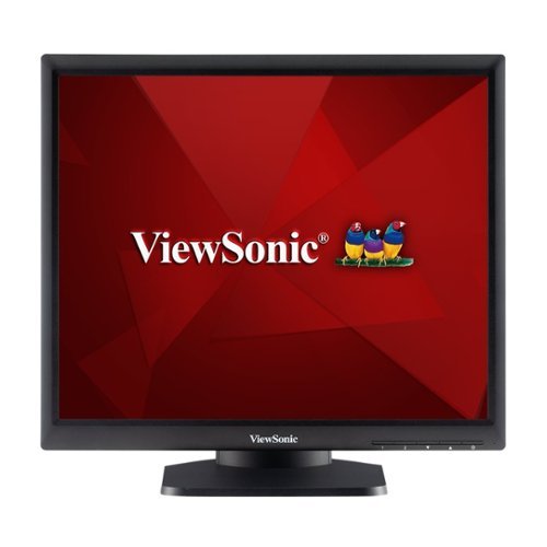 ViewSonic - TD1711 17" LED HD Touch-Screen Monitor (HDMI, USB, VGA) - Black