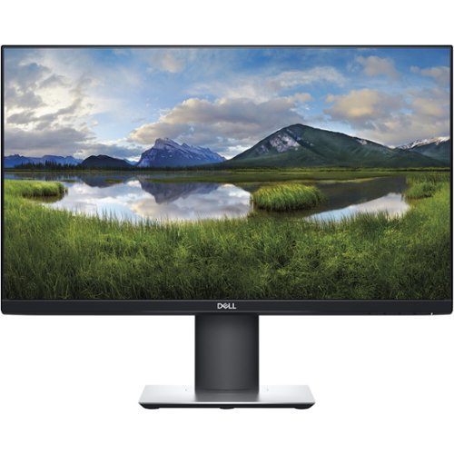 Dell - 24" IPS LED FHD Monitor - Black-Front_Standard 
