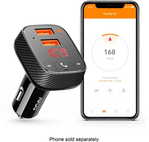 Anker ROAV SmartCharge F2 FM Transmitter - Black SHOP ONLINE