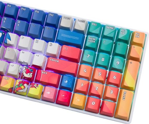 Higround Basecamp 96+ 96% Wired Mechanical Lubed TTC Neptune Switch Gaming Keyboard with RGB Backlighting - Sega - Classic Sonic BUY IN SINGAPORE