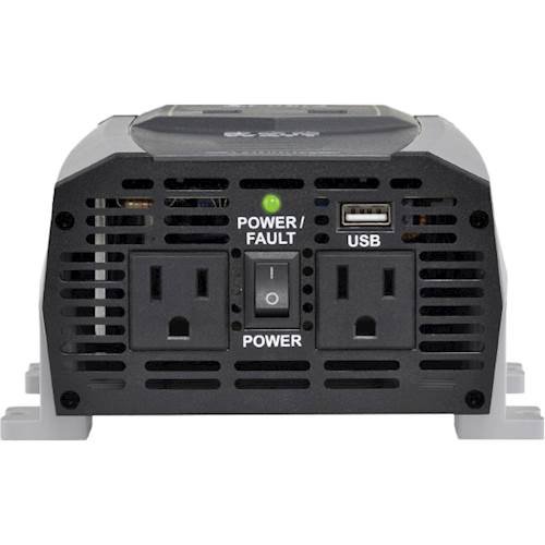 Cobra - Compact 800W Power Inverter - Black/Gray-Front_Standard 