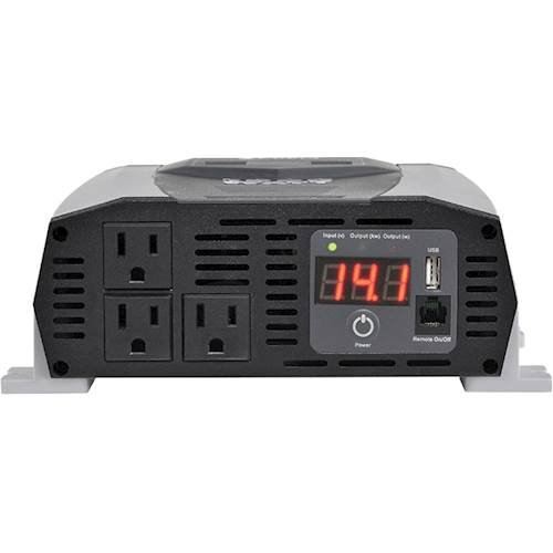 Cobra - Professional 1500W Power Inverter - Black/Gray-Front_Standard 