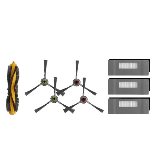 DEEBOT Accessory Pack for ECOVACS Robotics DEEBOT 900 Vacuum - Black-Front_Standard 
