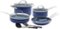 Blue Diamond - 10-Piece Ceramic Non-Stick Cookware Set - Blue-Angle_Standard 