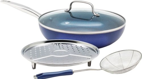 Blue Diamond - 4-Piece Ceramic Non-Stick Cookware Set-Angle_Standard 