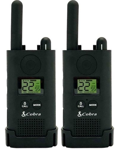  Cobra - Pro Business, 22-Channels 2-Way Radios (Pair) - Black