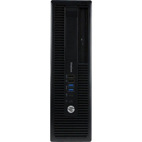  HP - Refurbished EliteDesk Desktop - AMD A6-Series - 8GB Memory - 2TB Hard Drive - Black