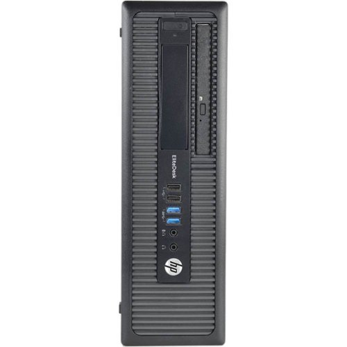 HP - Refurbished EliteDesk Desktop - Intel Core i5 - 16GB Memory - 500GB Hard Drive - Black-Front_Standard 
