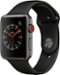 Apple Watch Series 3 (GPS + Cellular) 42mm Space Gray Aluminum Case with Black Sport Band - Space Gray (Verizon) - (2017)-Left_Standard