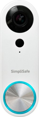  SimpliSafe - Video Doorbell Pro - Wired - White
