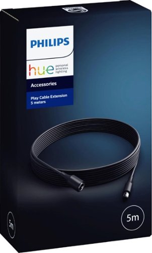 16' Extension Cable for Philips Hue Play - Black