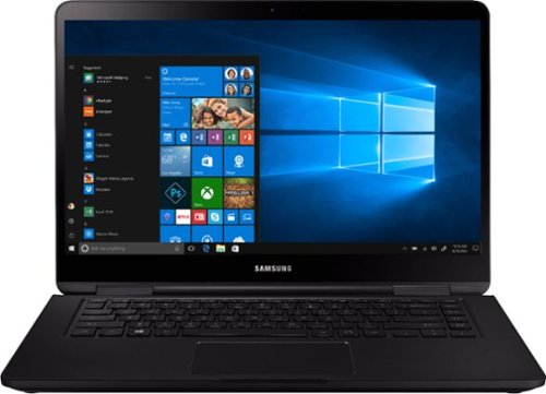  Samsung - Notebook 7 Spin 2-in-1 15.6&quot; Touch-Screen Laptop - AMD Ryzen 5 - 8GB Memory - 128GB Solid State Drive - Black Garnet