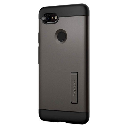 Spigen - Slim Armor Case for Google Pixel 3 - Gunmetal-Front_Standard 