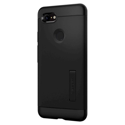 Spigen - Slim Armor Case for Google Pixel 3 XL - Black-Front_Standard 