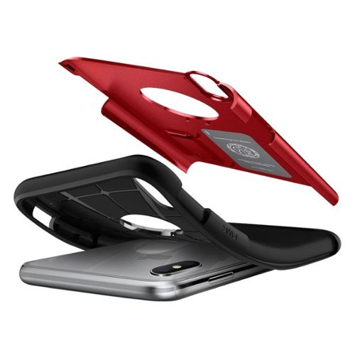  Spigen - Slim Armor Case for Apple iPhone XR - Merlot Red