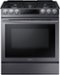 Samsung - 5.8 Cu. Ft. Self-Cleaning Fingerprint Resistant Slide-In Gas Convection Range-Front_Standard