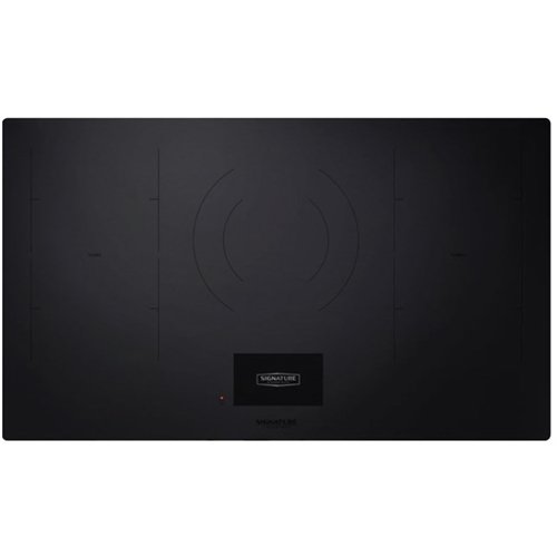 Signature Kitchen Suite - 36" Built-In Electric Induction Cooktop - Black Glass