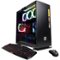 CyberPowerPC - Gamer Supreme Liquid Cool Gaming Desktop - AMD Ryzen 7-Series - 32GB - NVIDIA GeForce RTX 2080 - 3TB HDD + 480GB SSD - Black-Front_Standard