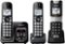 Panasonic - KX-TGD583M DECT 6.0 Expandable Cordless Phone System with Digital Answering System - Black-Angle_Standard