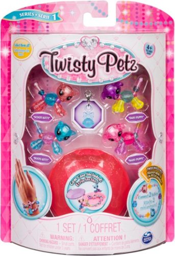  Twisty Petz - Unicorns/Pandas Collectible Jewelry Set (4-Pack) - Styles May Vary