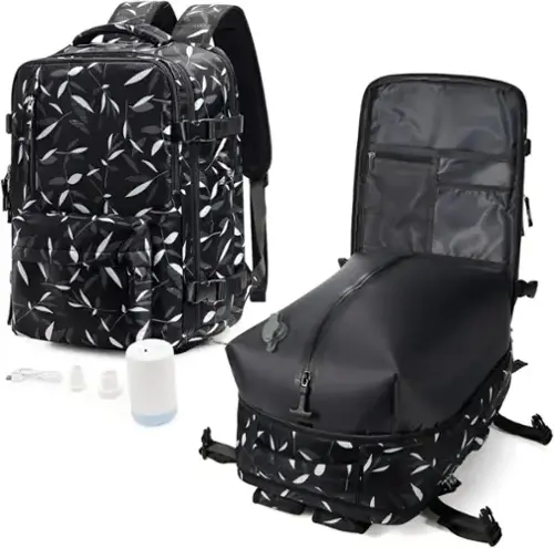 B2-leafy Black With Electric Pump-Large