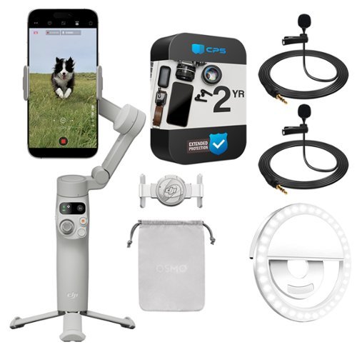 DJI Osmo Mobile 7 Gimbal Stabilizer for Smartphone with 2 Year