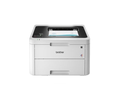 Brother - HL-L3220CDW Wireless Compact Digital Color Laser Printer - Gray-Front_Standard 