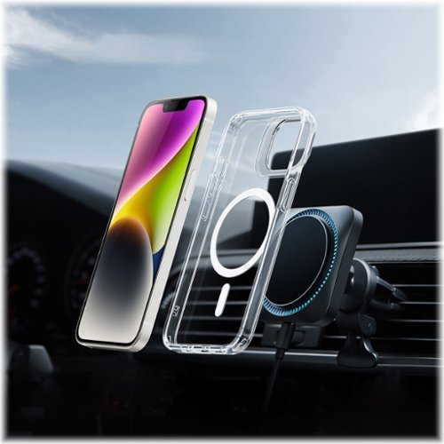 SaharaCase Hybrid-Flex Kickstand Case for Apple iPhone 14 - Clear WORLDWIDE DELIVERY