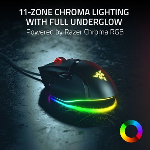 Razer Basilisk V3 Optical Gaming Mouse with HyperScroll Tilt Wheel - Wired - Black WORLDWIDE DELIVERY