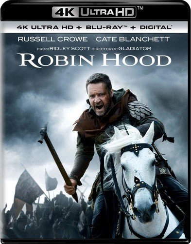  Robin Hood [Includes Digital Copy] [4K Ultra HD Blu-ray/Blu-ray] [2010]