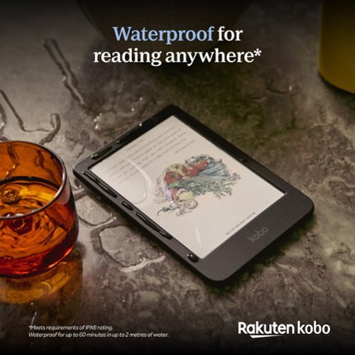 Kobo Clara Colour | eReader | 6 E Ink Kaleido 3 Color Display with ComfortLight PRO | Waterproof | 16GB - 2024 - Black SHOP ONLINE