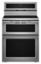 KitchenAid - 6.7 Cu. Ft. Self-Cleaning Freestanding Double Oven Electric Induction Convection Range-Front_Standard