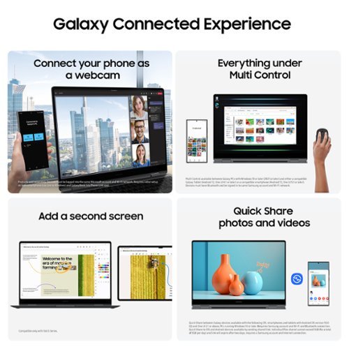 Samsung Galaxy Book5 Pro 360 - Copilot+ PC - 16 AMOLED Touch Screen Laptop - Intel Core Ultra 7 - 16GB Memory - 1TB SSD - Gray BUY IN SINGAPORE