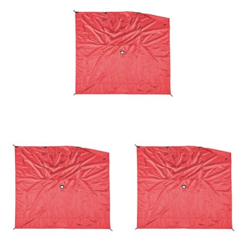Clam - Quick-Set Screen Hub Tent Wind & Sun Panels, Accessory Only, (3 Pack) - Red-Front_Standard 