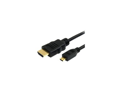 StarTech.com - 3m High Speed HDMI Cable with Ethernet - HDMI to HDMI Micro - M/M-Front_Standard 