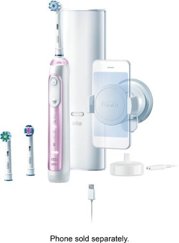 Oral-B - Genius Pro 9600 Rechargeable Toothbrush - Pink-Angle_Standard 