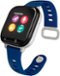 Verizon GizmoWatch Smartwatch Verizon Wireless - Black with Blue Band-Angle_Standard 